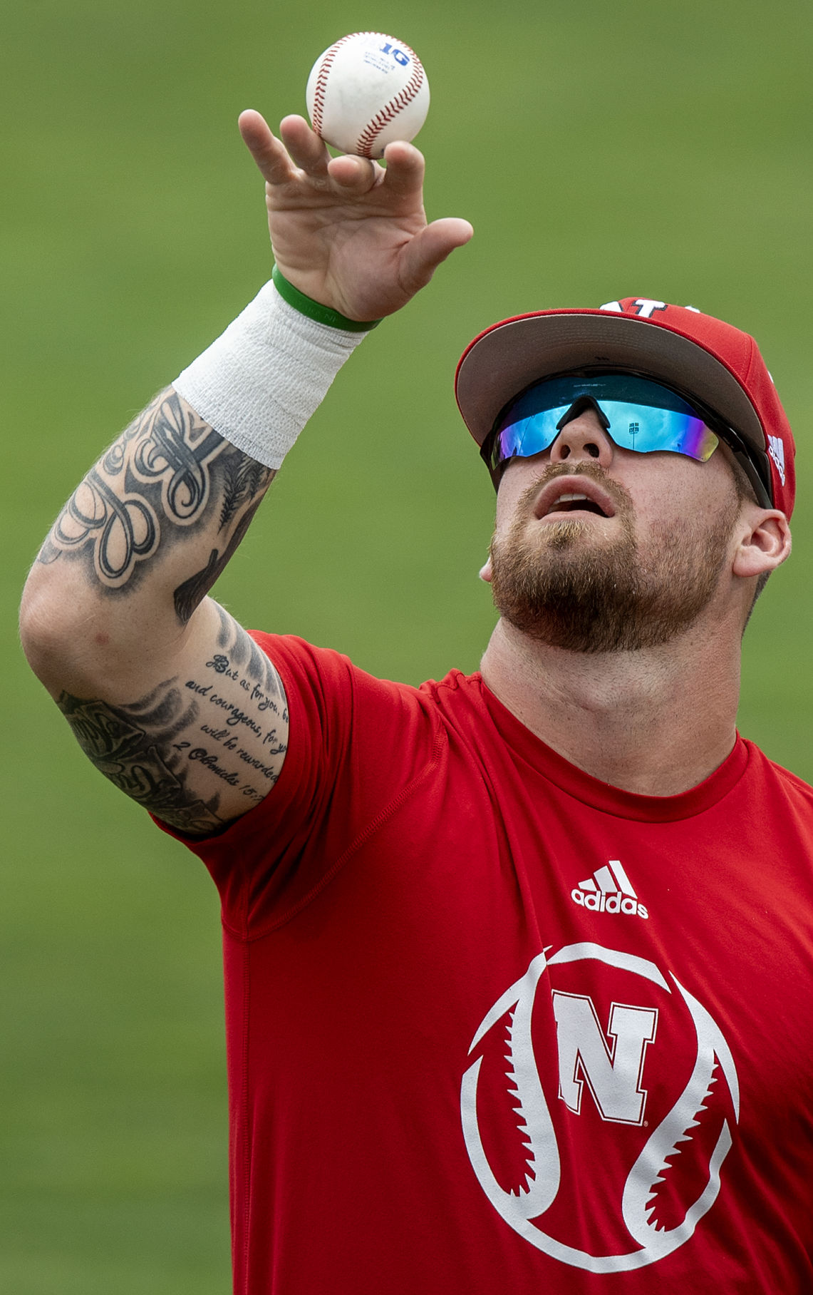 Nebraska baseball fall practice, 9.12